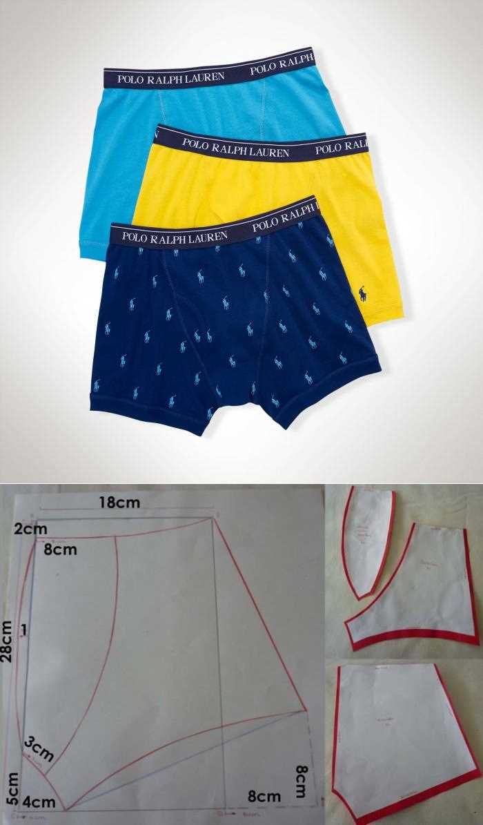 Knitted boxers pattern