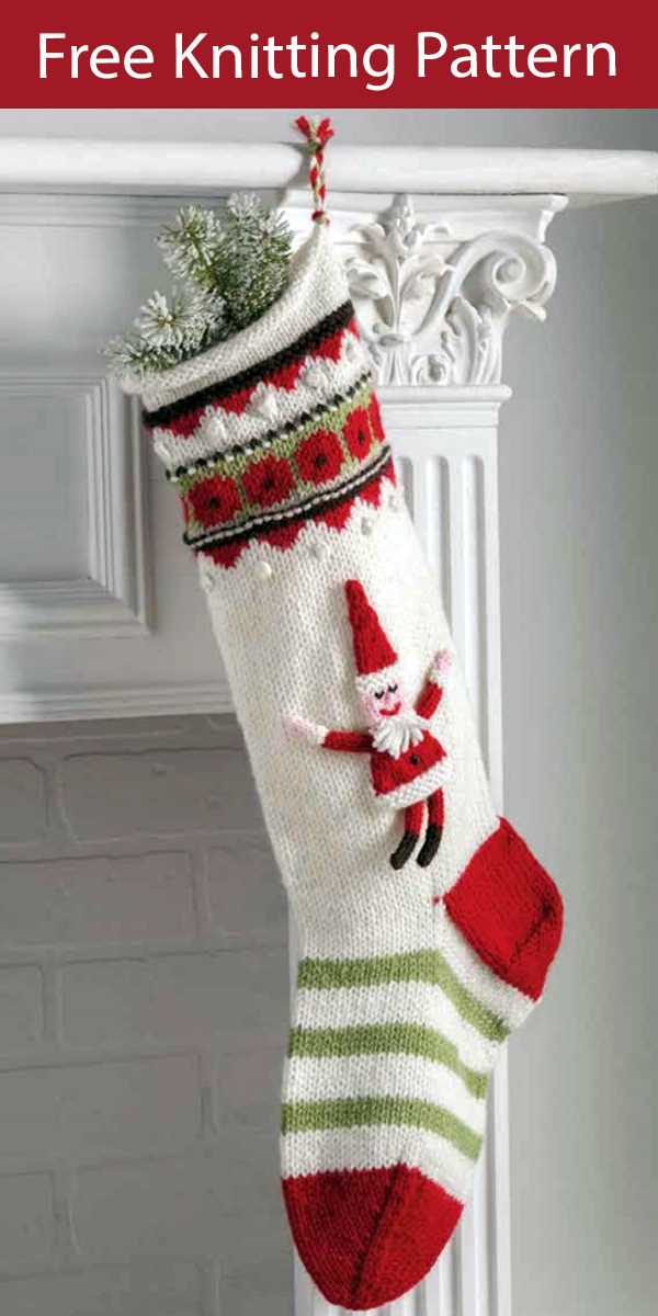 Knitted christmas stockings patterns