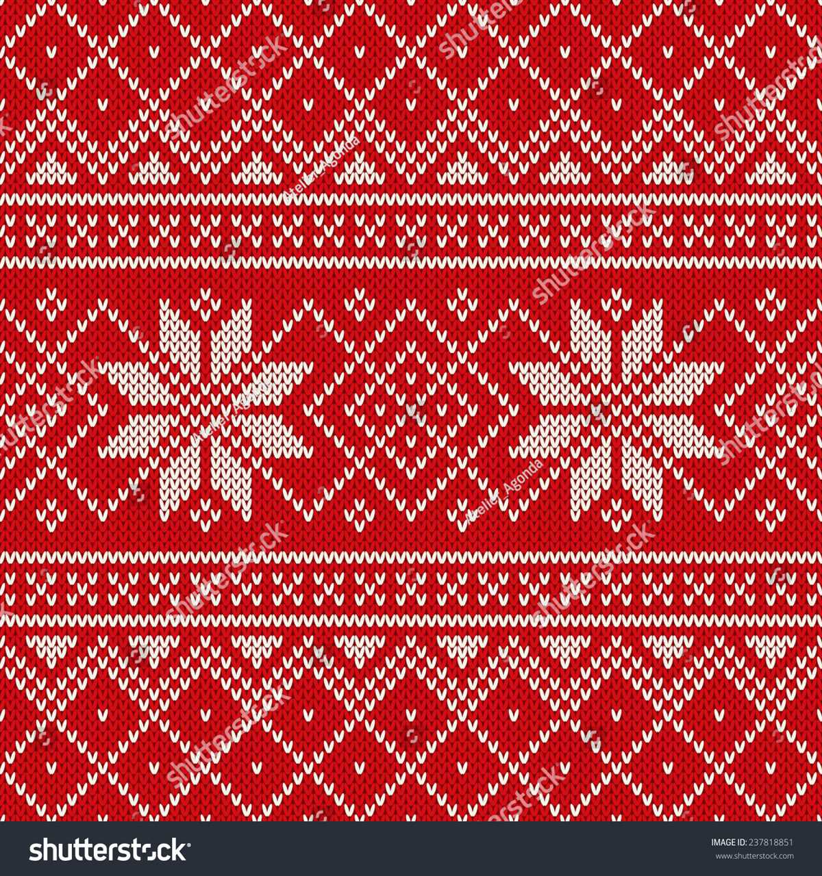 Knitted christmas sweater patterns