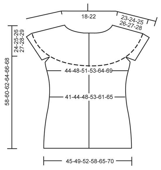 Knitted circular jacket pattern