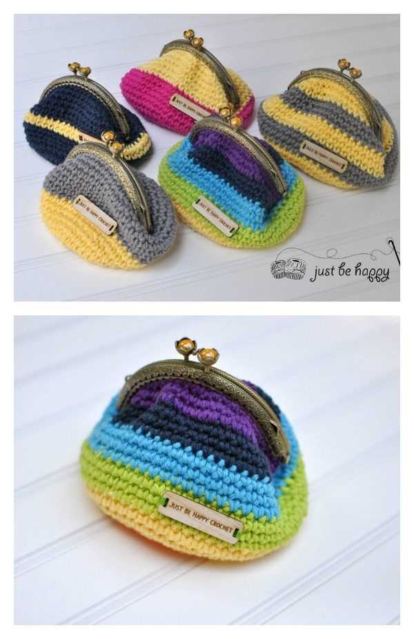 Knitted coin purse pattern free