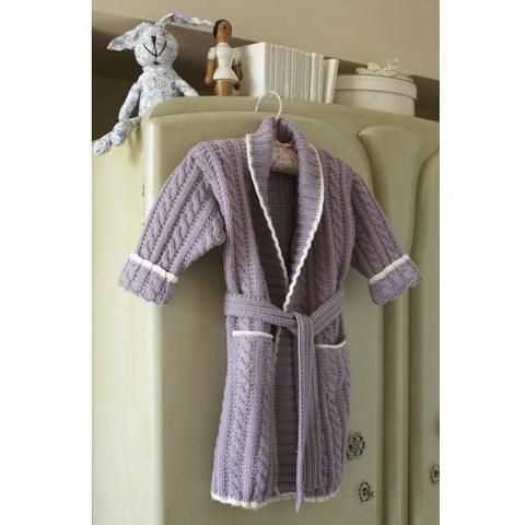 Knitted dressing gown pattern