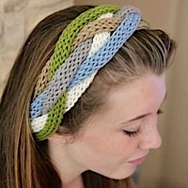 Knitted headband patterns for adults