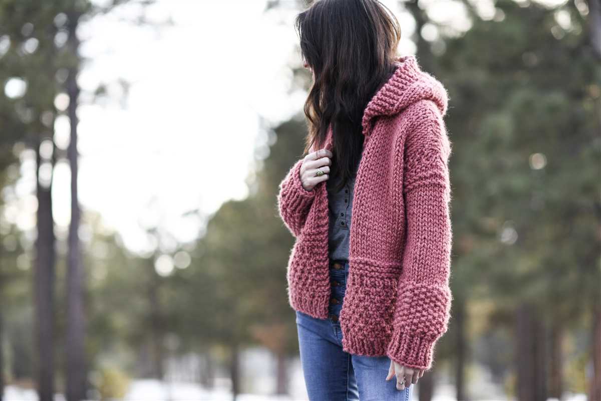 Knitted hoodie pattern free