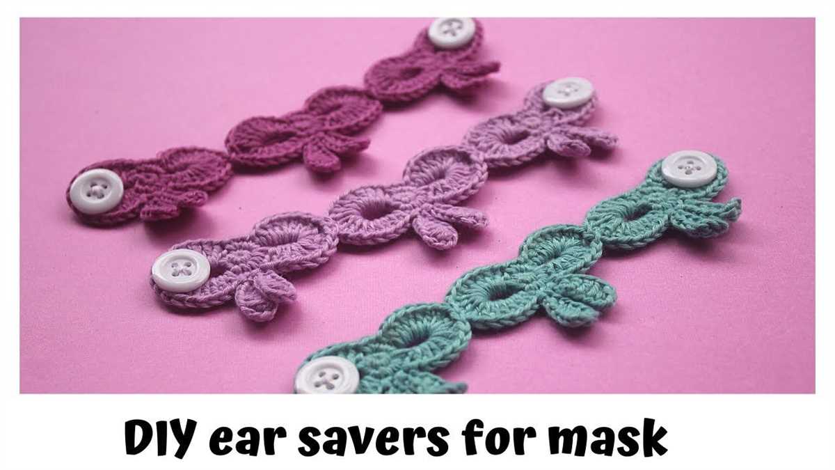 Knitted mask extender pattern