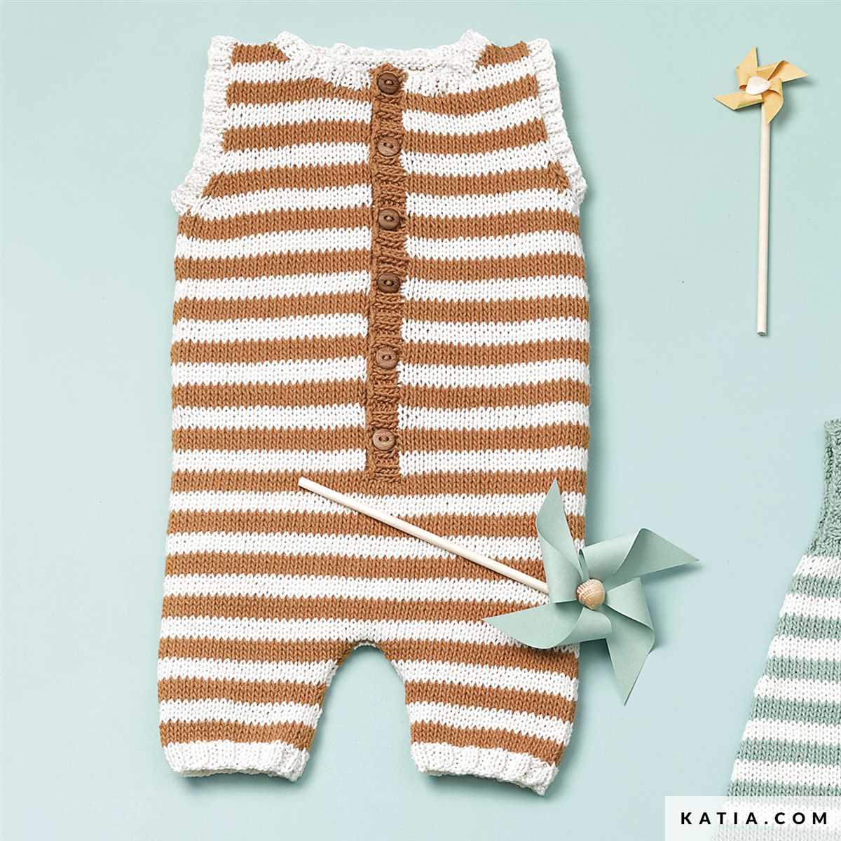 Knitted onesie pattern