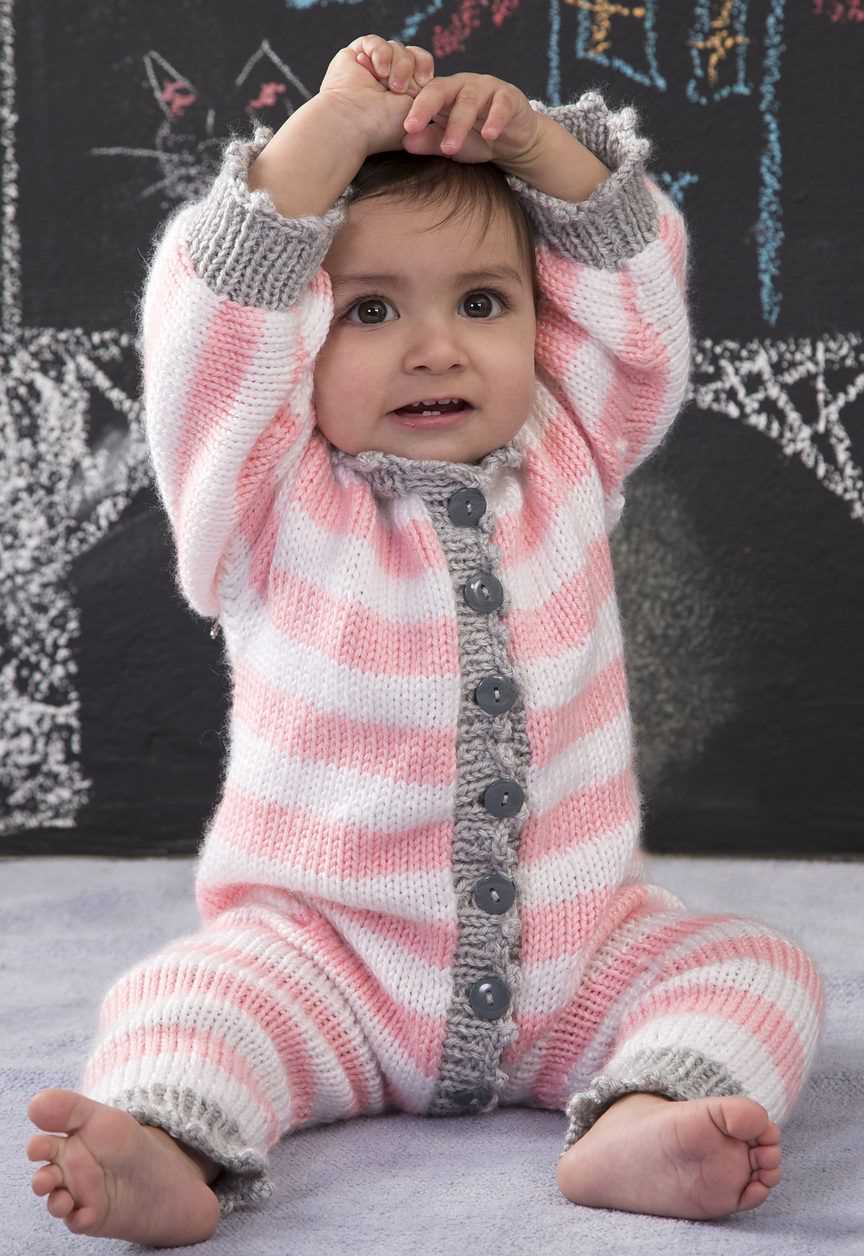 Knitted onesie pattern
