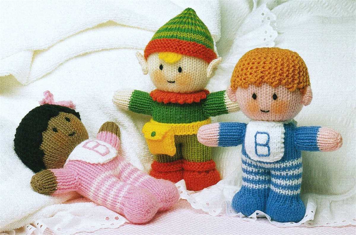 Knitted patterns for toys