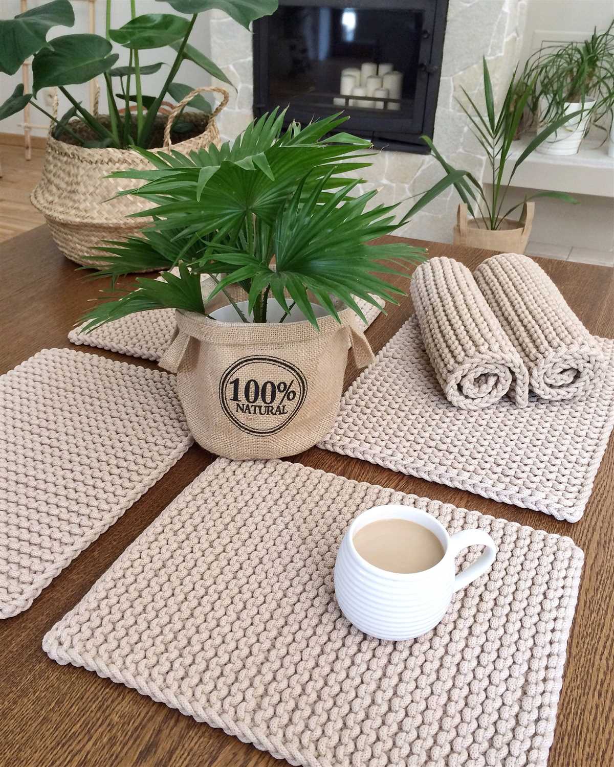 Knitted placemat patterns free