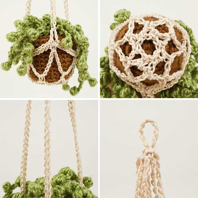 Knitted plant hanger patterns