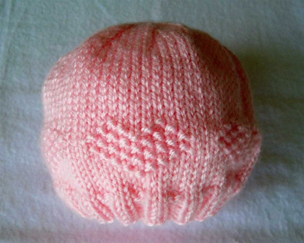 Knitted preemie hat patterns