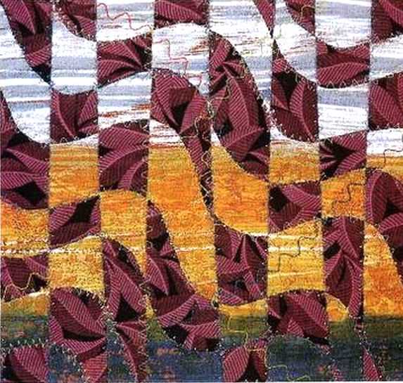 Knitted quilt block patterns