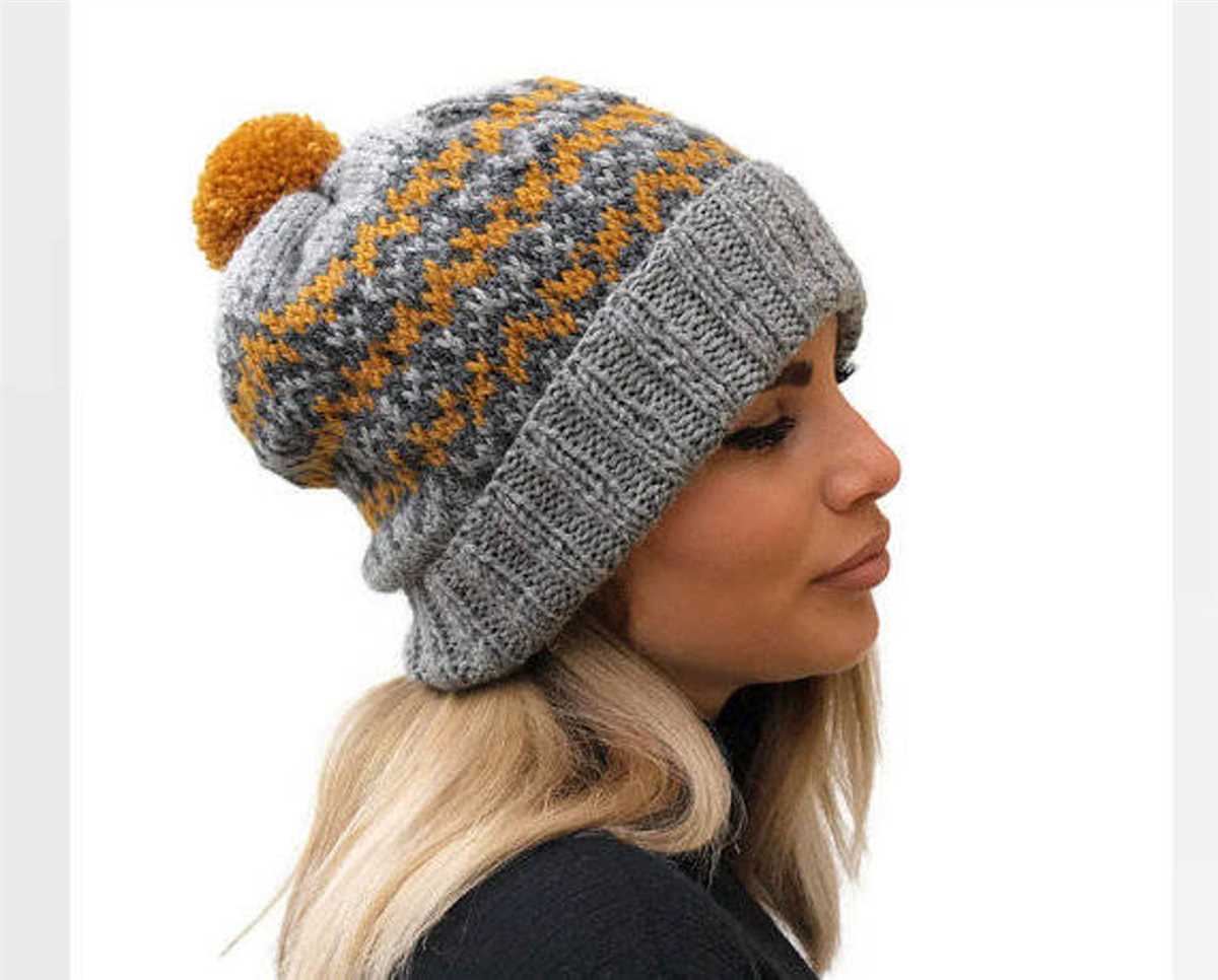 Knitted rolled brim hat pattern free