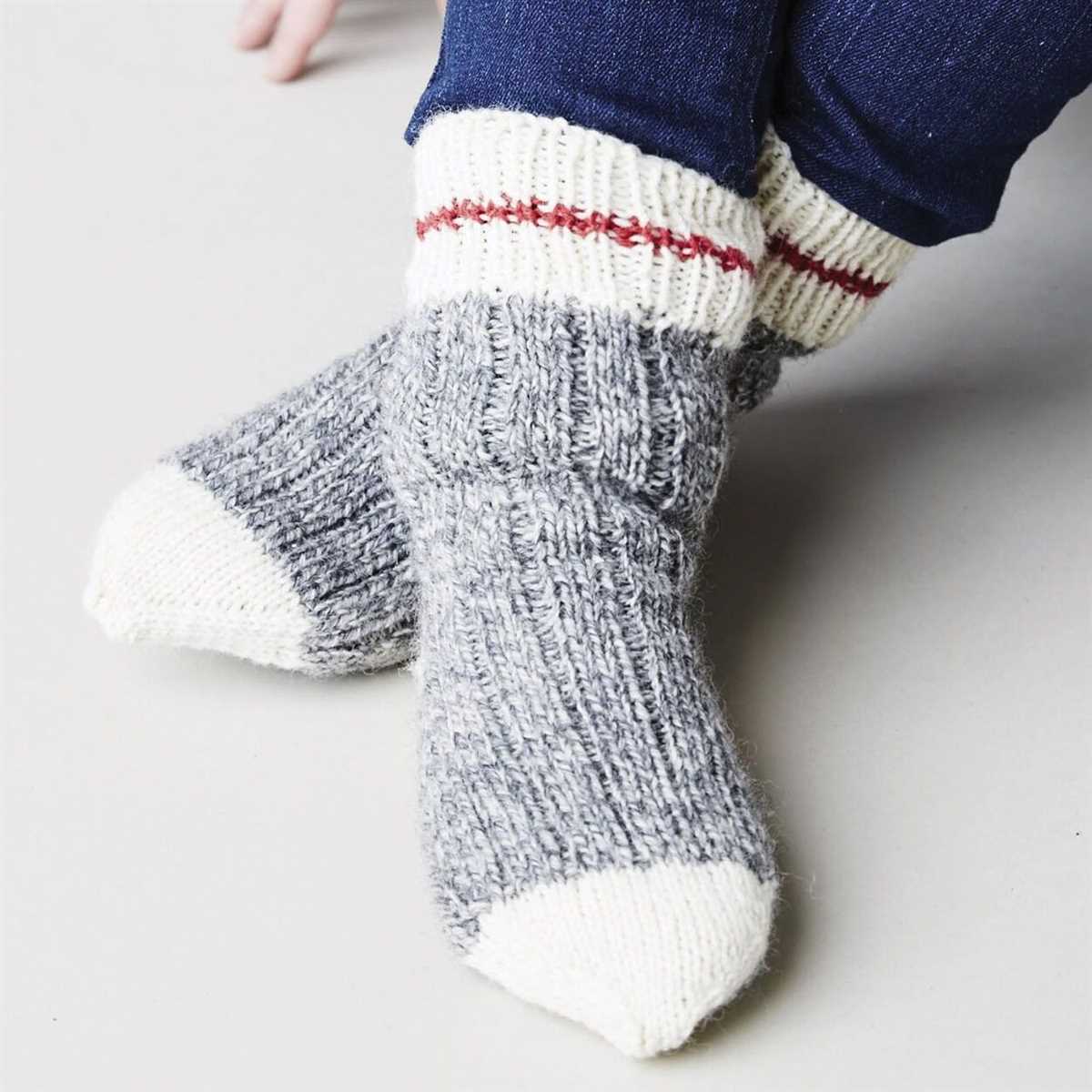 Knitted sock pattern free