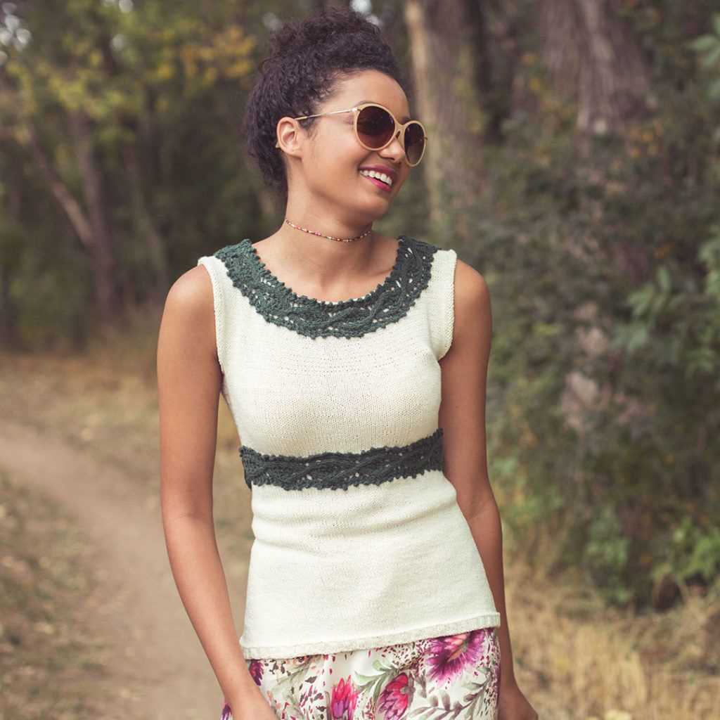 Knitted summer tops patterns