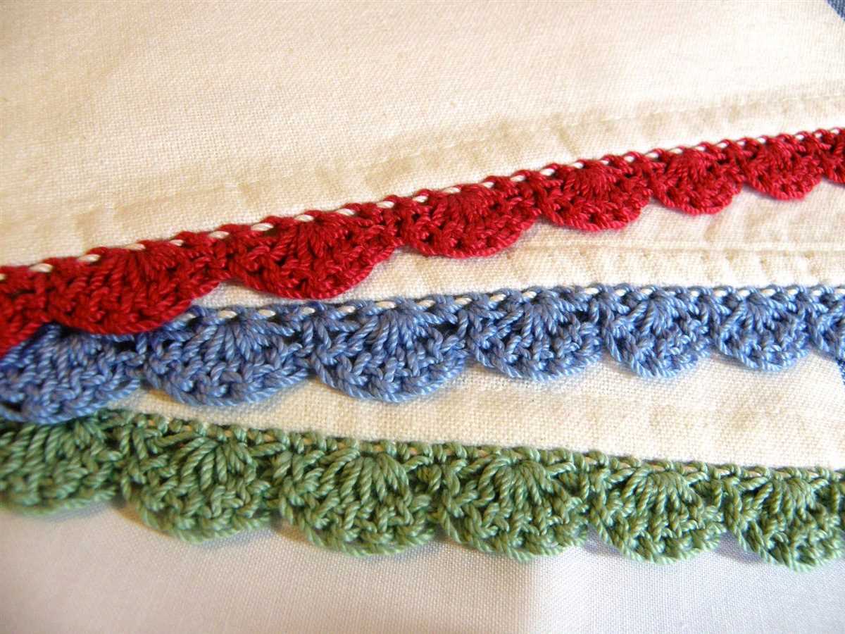 Knitted tea towel pattern
