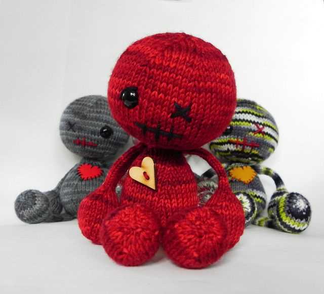 Knitted voodoo doll free pattern