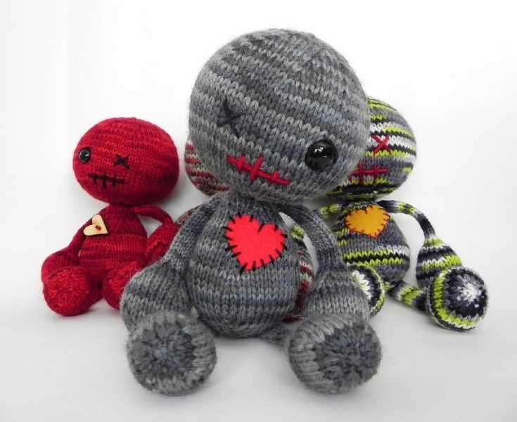 Knitted voodoo doll free pattern