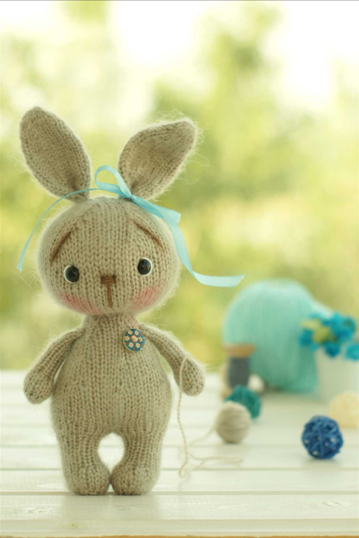 Knitting bunny pattern