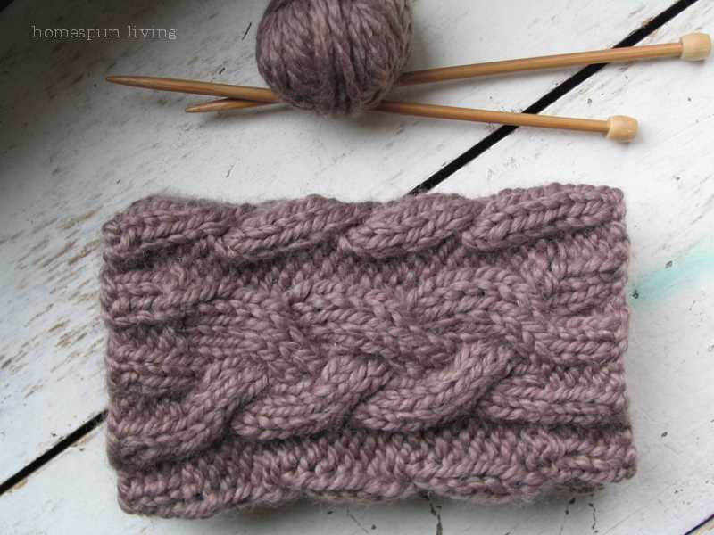 Knitting pattern boot cuffs