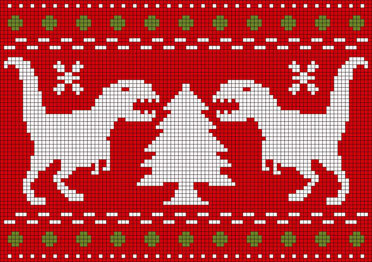 Knitting pattern design templates