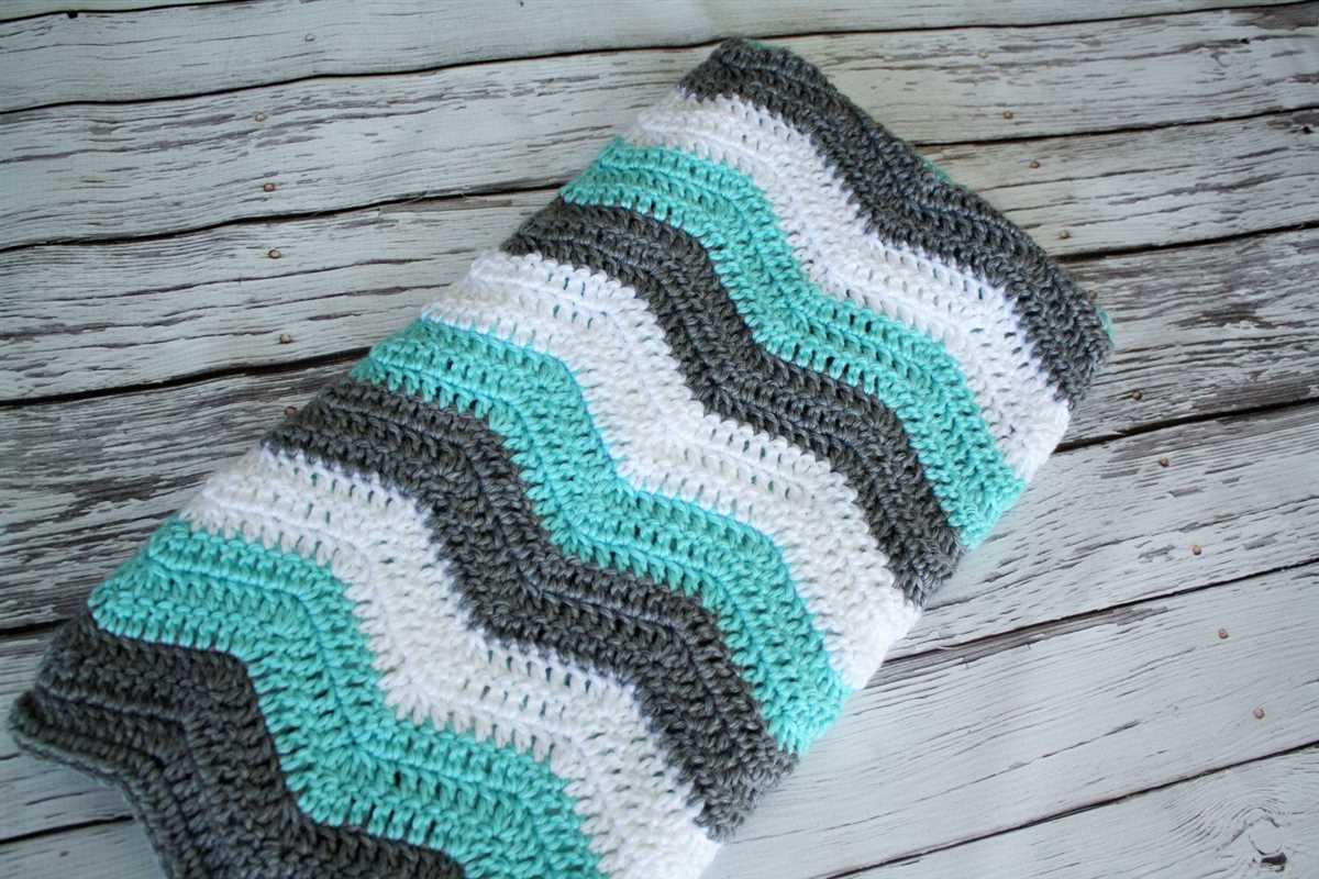 Create a Stylish Chevron Blanket with this Knitting Pattern Knitting pattern for chevron blanket