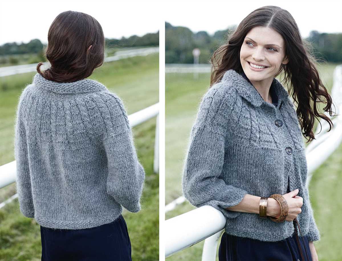 Knitting pattern for ladies raglan sleeve jumper