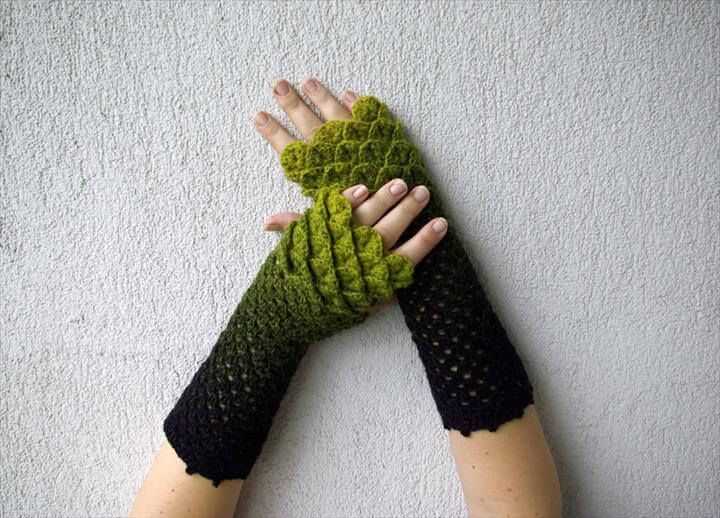 Knitting pattern for mens fingerless mittens