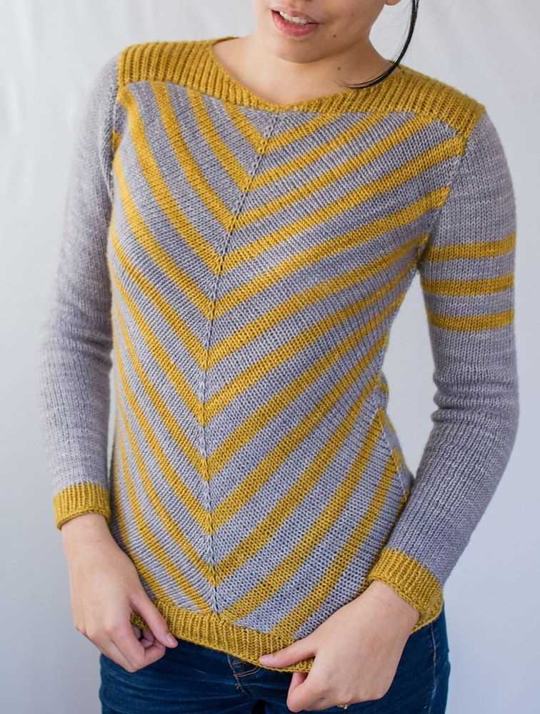 Knitting pattern for sleeveless pullover