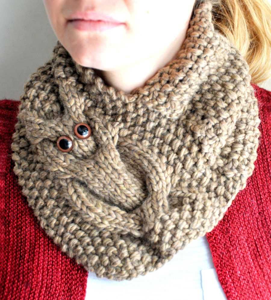 Knitting pattern for whippet snood