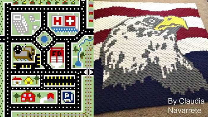 Knitting pattern graph maker