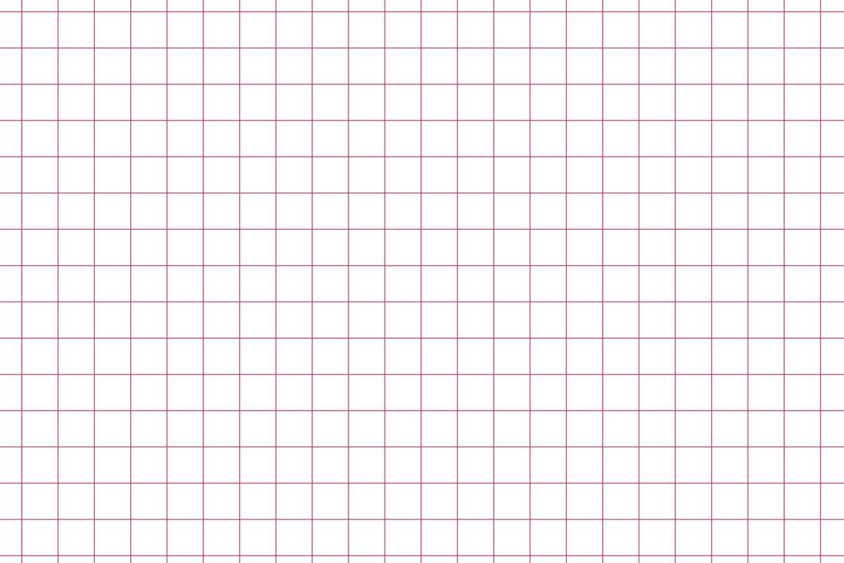 Knitting pattern grid paper