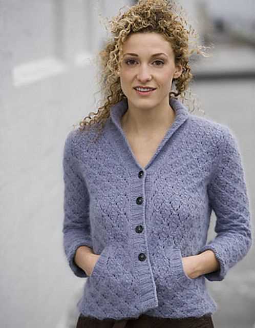 Knitting pattern jacket