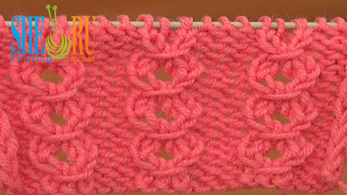 Knitting pattern tutorial videos