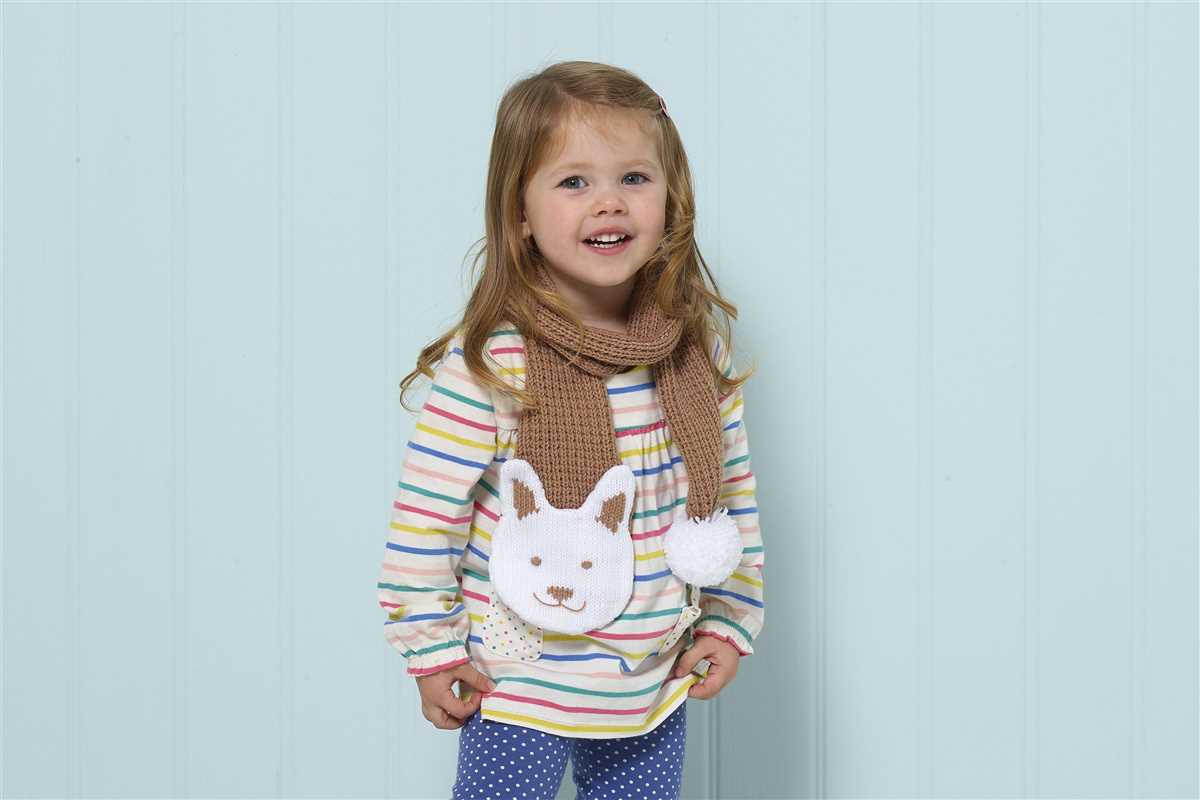 Knitting patterns for childrens scarves
