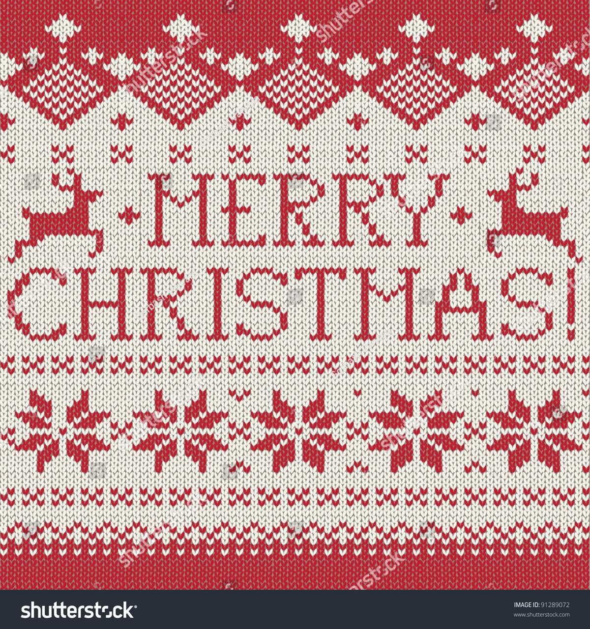 Knitting patterns for christmas