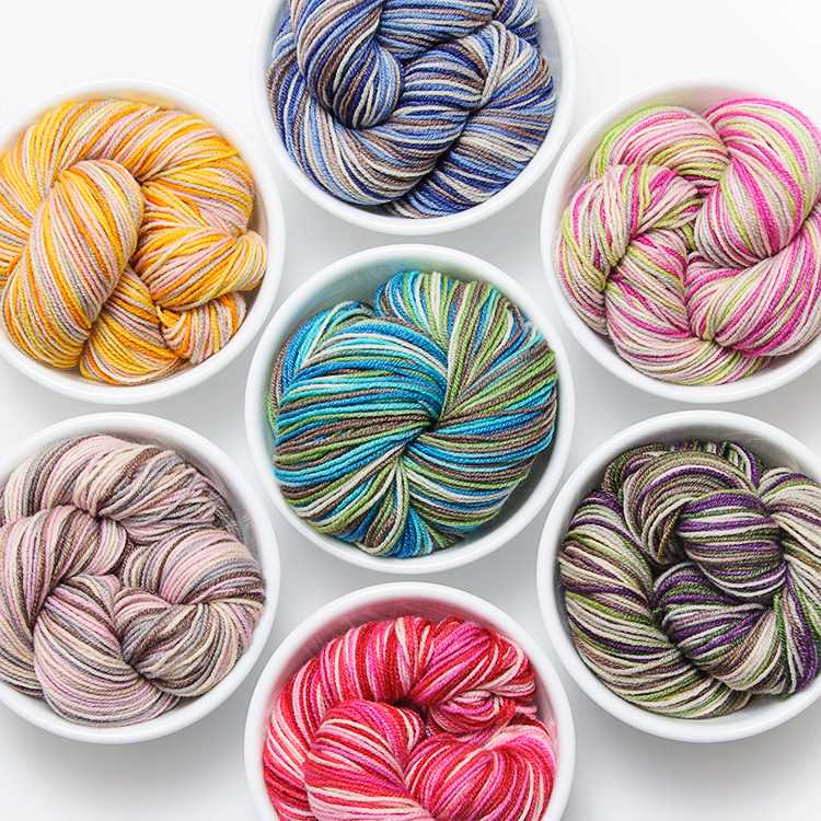 Knitting patterns for fine yarn