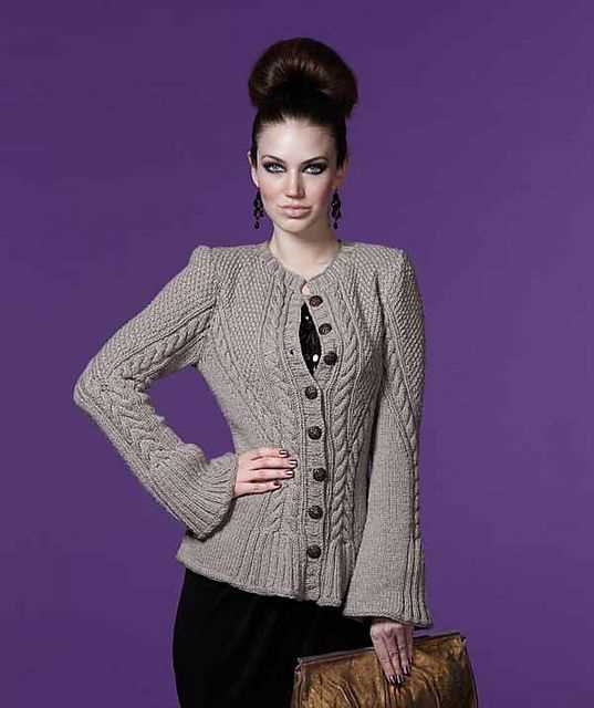 Knitting patterns for ladies jackets