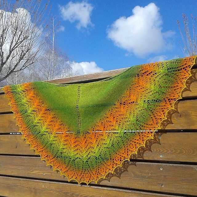 Knitting patterns for shawl in a ball yarn