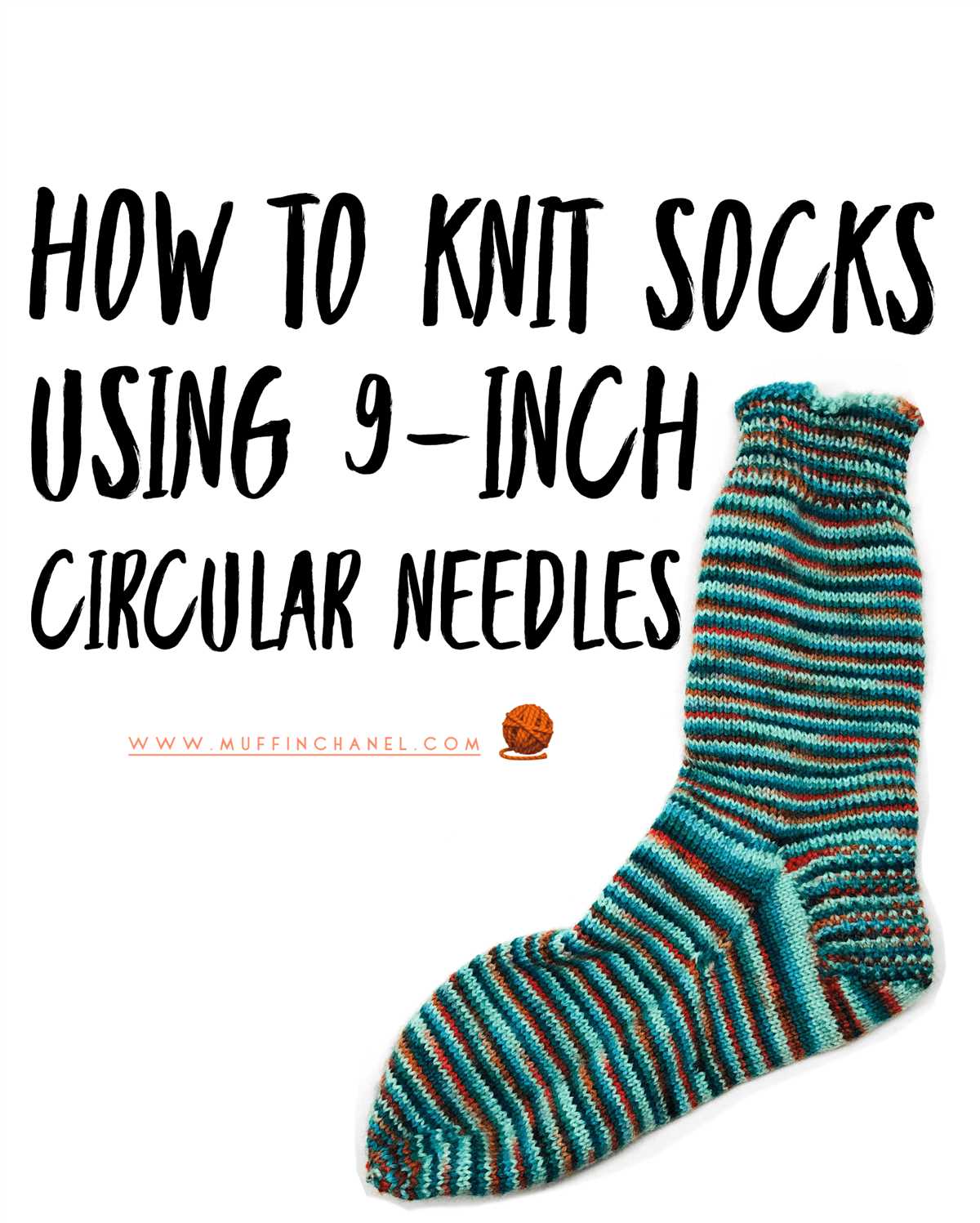 Knitting socks on circular needles pattern
