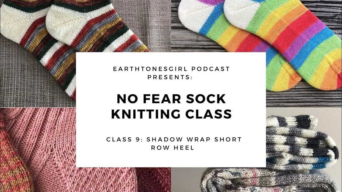 Knitting socks on circular needles pattern