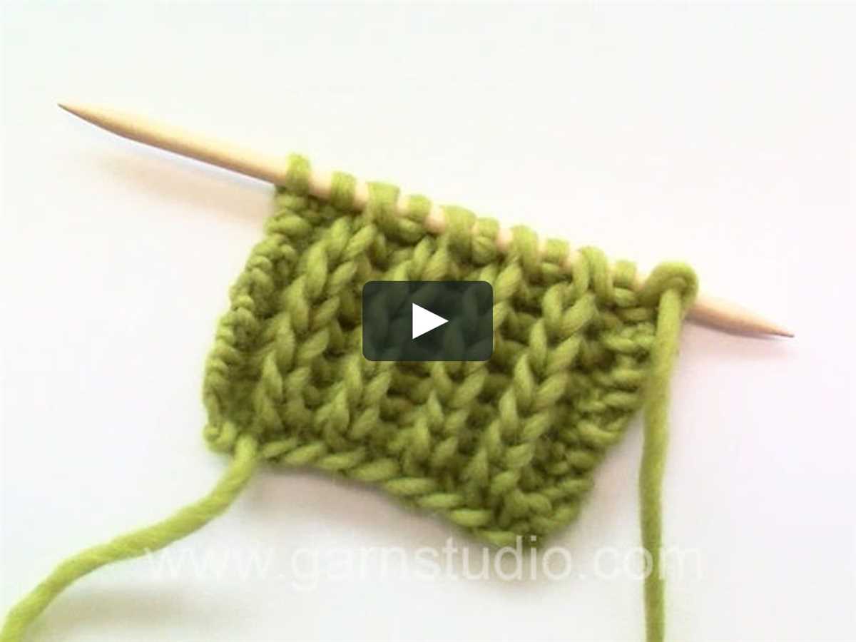 Knitting bind off in pattern