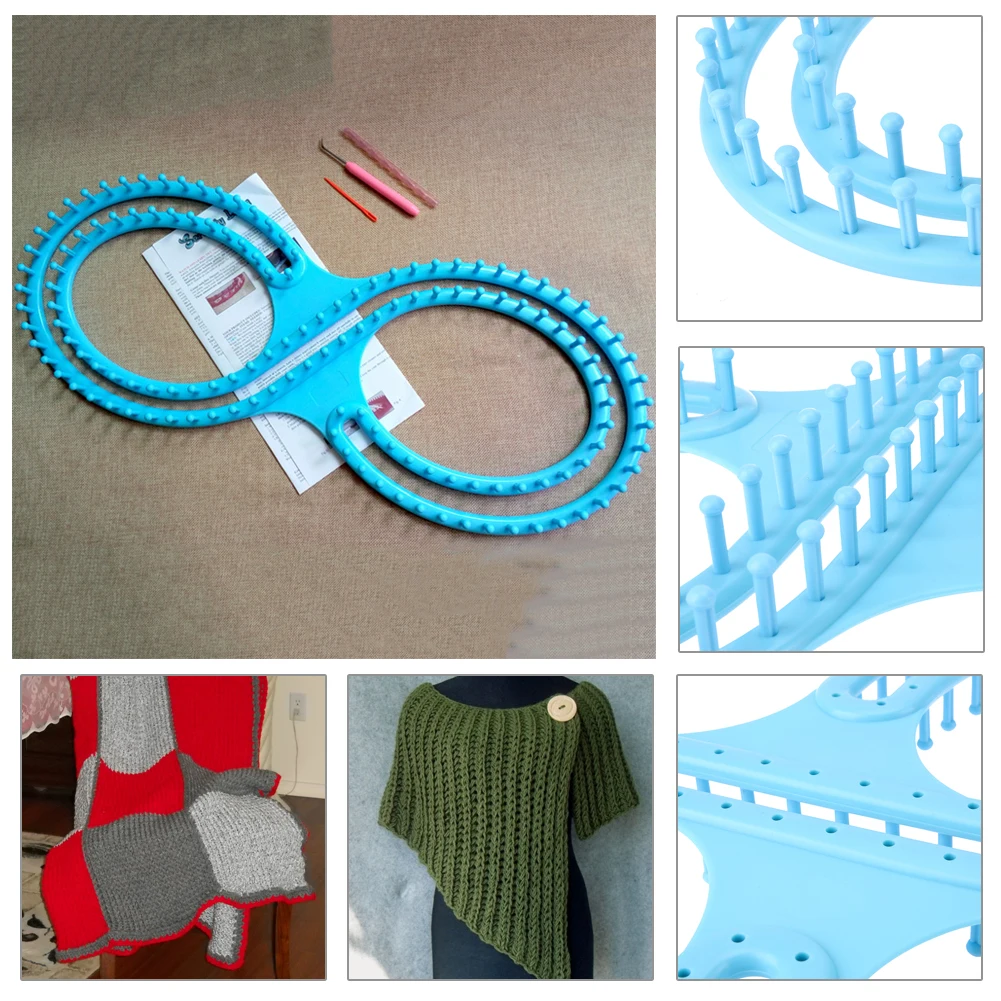 Knitting board patterns scarf