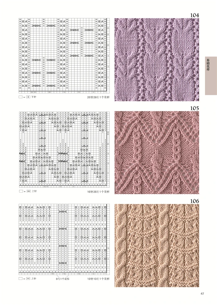 Knitting book patterns
