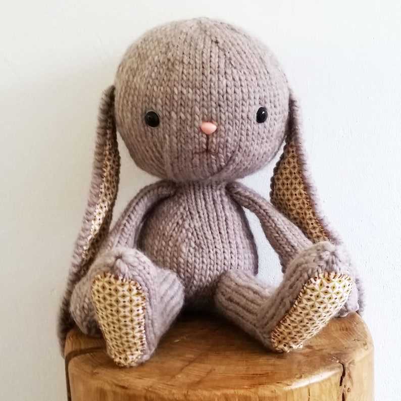 Knitting bunny pattern