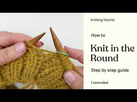 Knitting cables in the round patterns