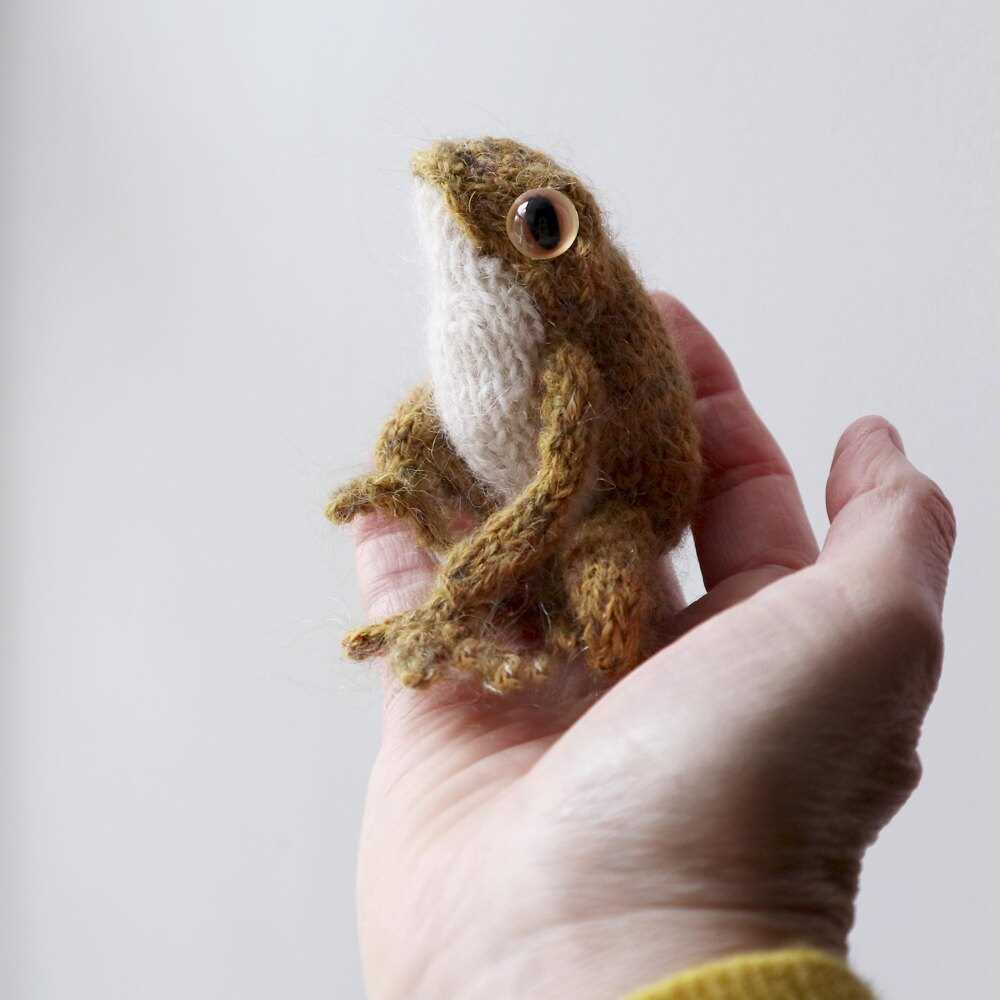 Knitting frog pattern