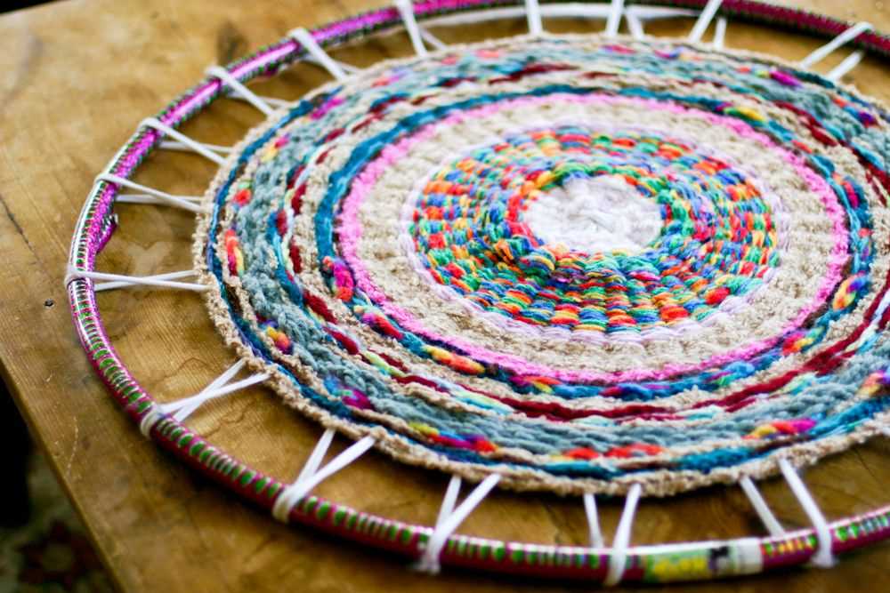 Knitting hoop patterns