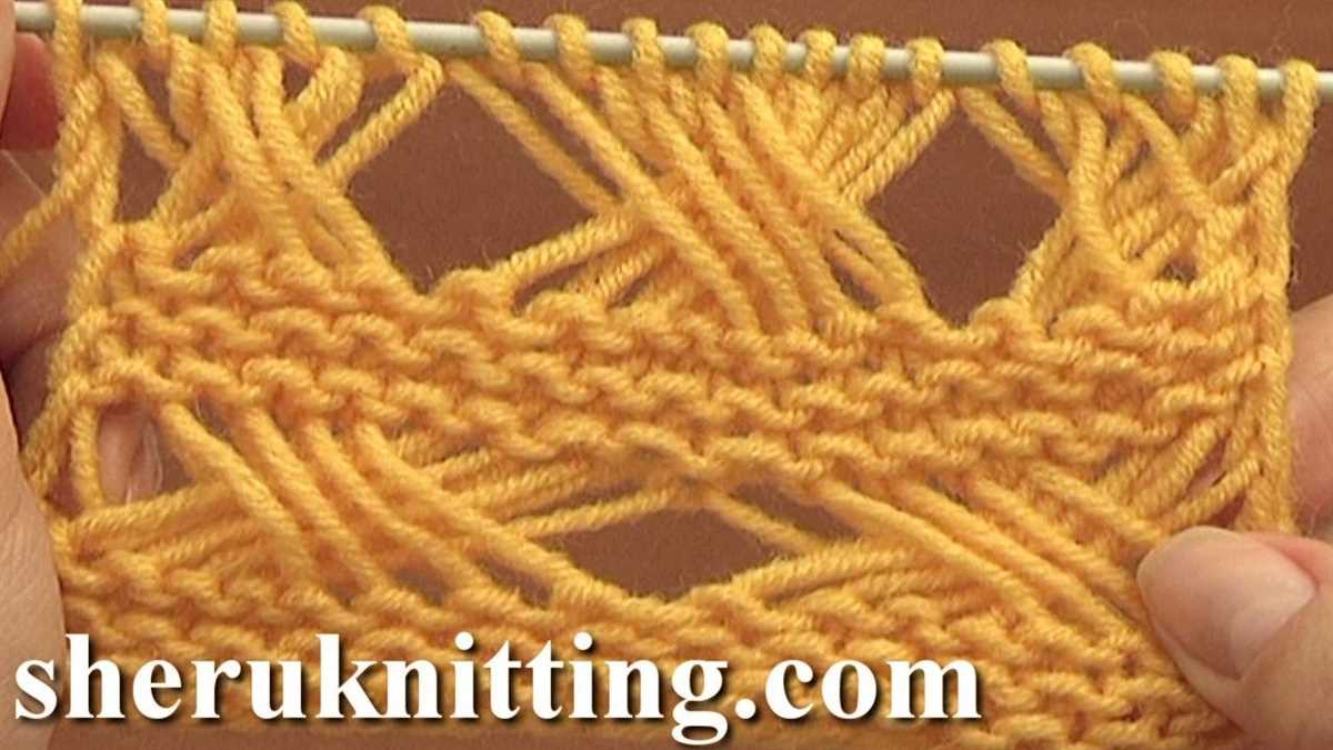 Knitting loop patterns