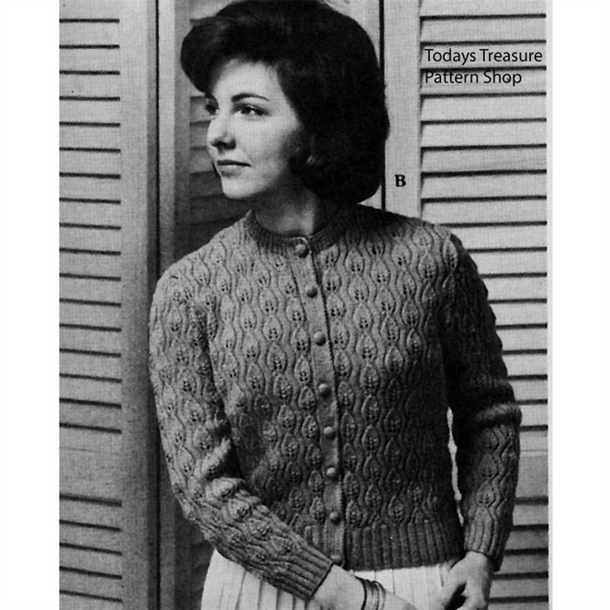 Knitting pattern cardigan no buttons
